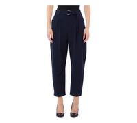 Chino Balloon Trousers - female - Liu Jo - Cropped Trousers - Black - L - Trousers L
