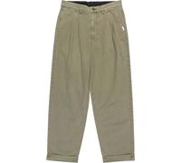 Chino Trousers Element Big Pleated Vert Lx33