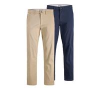 Chino Trousers Jack & Jones Kane Dave (x2) Beige 30x34