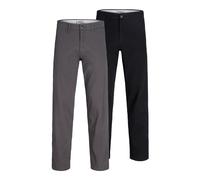 Jack & Jones Kane Dave Chino Pants 2 Units Black,Grey 33 / 36 Men