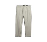 Chino Trousers Superdry Premium Regular Gris 34x34