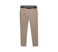 TOM TAILOR Men's Trousers, 38564 - Beige Brown Zig Zag Structure, 38 W/32 L