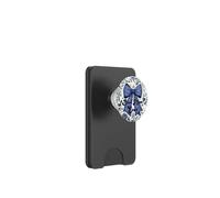 Chinoiserie Ribbon Floral Blue Bow Supercute Best Mum Ever PopSockets PopWallet for MagSafe