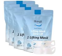 Chinology Chin Mask Chinology Lift Chin Mask Chinology Double Chin Lifting Mask Chin Mask Face Lift Tape Chin Lifting Mask Face Lifting Mask V Line Lifting Mask for People of All Ages (4PCS)