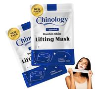 Chinology Double Chin Lifting Mask, Lift Chin Mask, Reusable Silicone Double Chin Strap Sleep Masks, Say Goodbye to Your Double Chin - Get a Sculpted Jawline in 3 Weeks (2PCS)