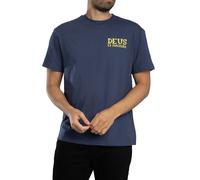 Deus Ex Machina | Chinook Tee | Sustainable Cotton T-Shirt | Blue M