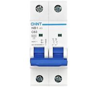 Chint 179657 NB1-63 2P C13 6kA DB Circuit Breaker 2-Pin 13A 240 V, 415 V