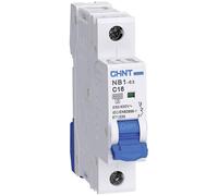 Chint 179866 NB1L Circuit Breaker 10A 3-Pin for Overload/Short Circuit