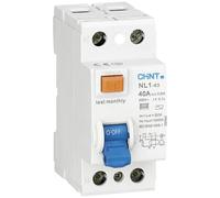 Chint 200364 RCCB 4-Pin 40A Type A Fault & Fire Protection Switch