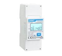CHINT DDSU666 Single-Phase DIN 35mm Electronic Smart Energy Meter Electricity Meter 5(80) A Direct Connection with RS485 Interface, Compliant with Modbus RTU, MID Certified