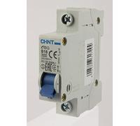 Chint EBG-1P-B16 Miniature Circuit Breaker, 16 A, 1 Pole, B Curve, 6 kA