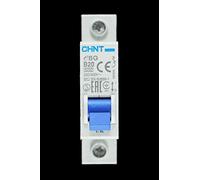 Chint EBG-1P-B20 Miniature Circuit Breaker, 20 A, 1 Pole, B Curve, 6 kA