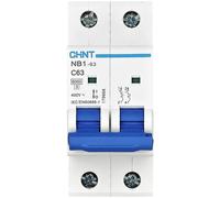 Chint NB1-63 Circuit Breaker 2P C25 6kA 25A 240/415V