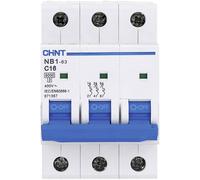 Chint NB1L Circuit Breaker 3-pin 20A Short Circuit Protection