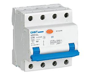 Chint NB310L-3N-C32 Residual Operated Circuit Breaker with Over-Current Protection, 32 A, C Type, 30 mA, 3P+N