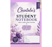 Chintala's Student Ruled Notebook / Chintala note book 200 Pages: Cornell Notes for High School and College Students