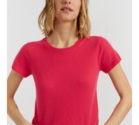 Chinti & Parker 100% Cashmere Short Sleeve Top NAVY 2XL