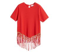 Chinti & Parker x Laura Whitmore beaded blouse - Orange S