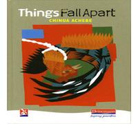 Chinua Achebe Things Fall Apart Hardback Book in White Chinua Achebe White