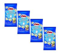 CHIO Micro Popcorns | Microwave Flavoured Popcorns Seeds| 100% Gust CHIO | Popping Pop Corn Kernels for The Family | Movie Night Helathy Snack (Salt(Sare) 80g, 4 Pack)