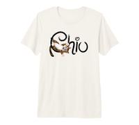 CHIO Playful Kitten Logo - Cute Cartoon Cat Design Premium T-Shirt