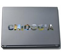Chioggia Laptop Sticker Laptop Skin 210 mm with sights