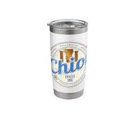 Chios Island in Greece Retro Vintage Vacation Souvenir Stainless Steel Insulated Tumbler
