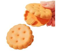 Chip Bag Clips, 2-Pieces Small Snack Food Bag Clips, Snack Package Freshkeeping Clamp for Apartment Dormitory Restaurant Dining Room Farmhouse Home Hotel