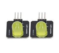 Chip Bulb, 10mm 10 Pcs LED Module for 3.3V-5V Lamp Tube (MRB050C Yellow)