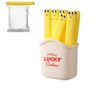 Chip Clips - Airtight with Magnetic Storage | Cartoon Potato Chip Bag Clips - for Home Kitchen Fridge Cabinet Pantry Apartment Camping Picnic Party Bread Candy Snack