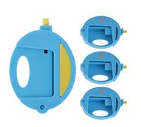 Chip Clips - Bread Bag Sealing Clips, Set of 4 | Squeeze Lock Bag Clips | Snack Bag Clips for Food Storage | Food Clips for Bags, Magnetic Bread Bag Clips for