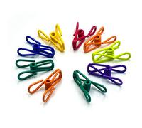 Chip Clips, Utility PVC-Coated Steel Clip for Food Package, Chips Bag, Clothes, Parper, Pack of 16, 2 Inch