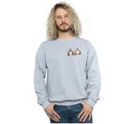 Chip N Dale Backside Breast Print Sweatshirt Disney Grey S