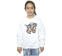Chip ´n Dale Glasses Sweatshirt Disney White 5-6 Years