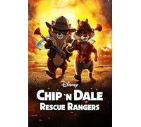 Chip N Dale Rescue Rangers 2022 Movie Poster Unframed Print A5 A4 A3 A2 A1 Maxi Art Wall Art Home Decor Action Animated Movies Cinema 579 (A4-21 x 29.7cm)