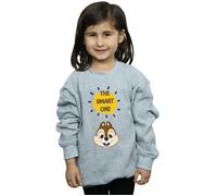 Chip N Dale The Smart One Sweatshirt Disney Grey 9 Years