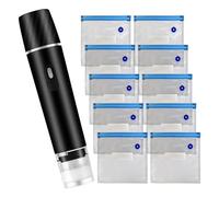 Chip Sealer | 800Mah Mini Food Vacuum Sealing Machine - Compact Handheld Food Saver for Kitchen Meat Preservation Home Leftover Travel Camping Meal Prep