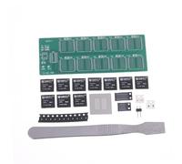 Chip Solder Training Set Includes Educational Board and Loose Parts for Hands on Learning Soldering Practice Set