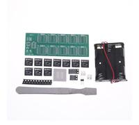 Chip Solder Training Set Includes Educational Board and Loose Parts for Hands on Learning Soldering Practice Set