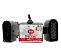 Chip Tuning ChipPower Box VPA Analog compatible with Audi A4 B5 (8D) 1.9 TDI 66 kW 90 HP 1995-2001 Tuningbox with Plug&Drive Diesel ChipBox with the assigned plugin Performance