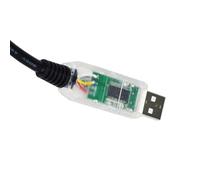 CHIP USB Ke RJ45 PLUG RS485 Kabel Komunikasi SERIAL Baterai Energi Surya BMS Ke PC(8M,CN_TRANSPARENT USB CASE)