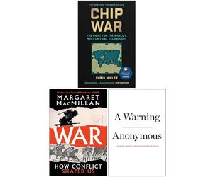 Chip War, War How Conflict Shaped Us [Hardcover] & [Hardcover] A Warning 3 Books Collection Set