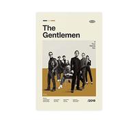 CHIPEL Crime Comedy Film The Gentlemen Canvas Poster Wall Art Decor Print Picture Paintings for Living Room Bedroom Decoration Unframe-style 12x18inch(30x45cm)