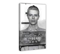 CHIPEL Musician -David Bowie Canvas Poster Bedroom Decor Sports Landscape Office Room Decor Gift Frame-style 08x12inch(20x30cm)