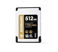 CHIPFANCIER 512GB CFexpress 4.0 Type A Card Up to 1750MB/s Read Speed & 1750MB/s Write Speed Type A Memory Card for RAW 4K/8K Video Recording Compatible with Sony Alpha Sony FX Cameras Gold
