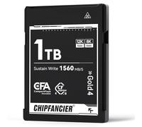 CHIPFANCIER CFexpress 4.0 Type B 968GB Memory Card Up to 3550MB/s Read 1550MB/s Write-Raw 8K Video Recording Compatible with Nikon D5/D6/Z7/Z9 Panasonic Canon EOS DJ for Photographers Black