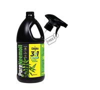 Chipku Organic Neem Oil for Plants 500ml With Free Spray Gun Concentrate Cold Pressed Water Soluble Formula for Garden & Home Plants For Making 100 Neem Spray Bottles