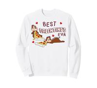 Chip'n'Dale Pizza Valentine Sweatshirt