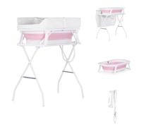 Chipolino Baby Bath Changing Table 2 in 1 Sonata Stand Foldable Thermometer 11 kg Pink