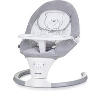 Chipolino Baby Rocker Lera Music, Seat Belt, Cushion, Remote Control, Timer, Colour: Grey